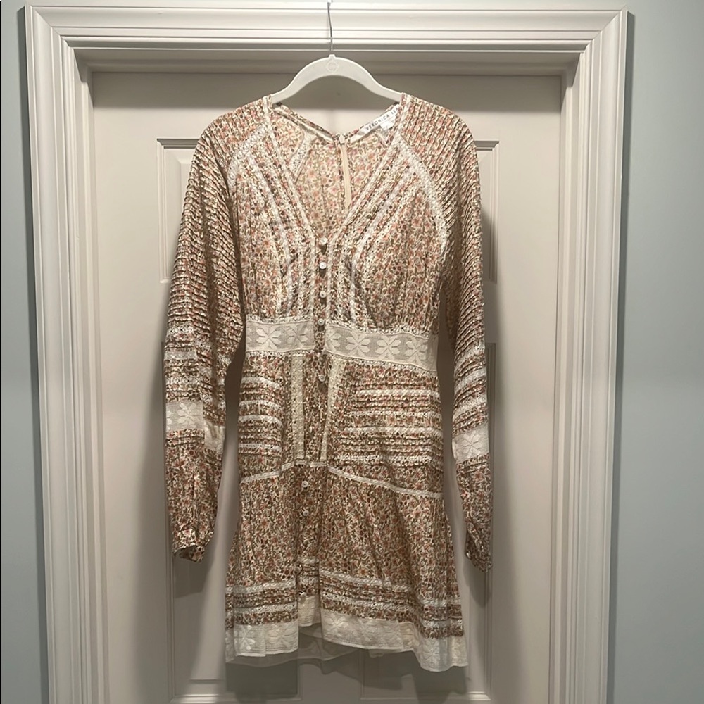 Veronica Beard floral cotton dress